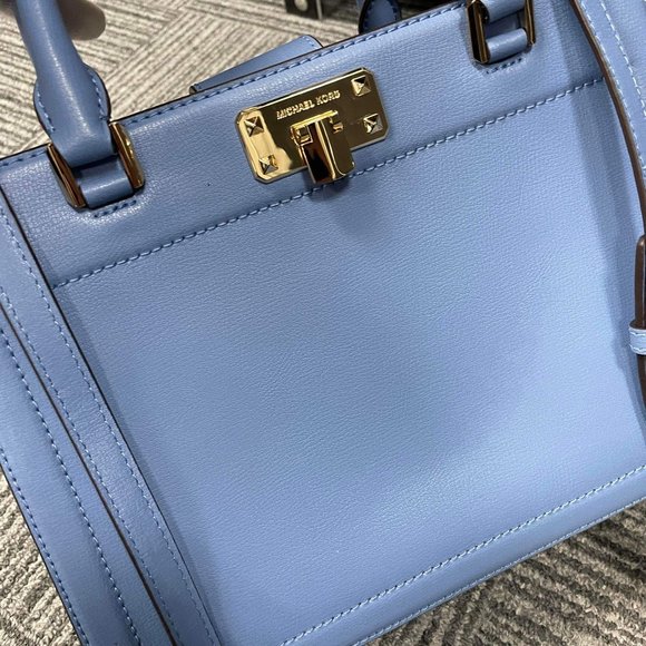 Michael Kors Kinsley Accordion Satchel - Picture 3 of 7